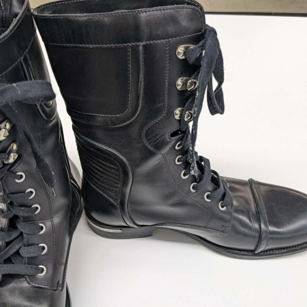 Hugo Boss Combat Style Boots - Picture 5 of 8